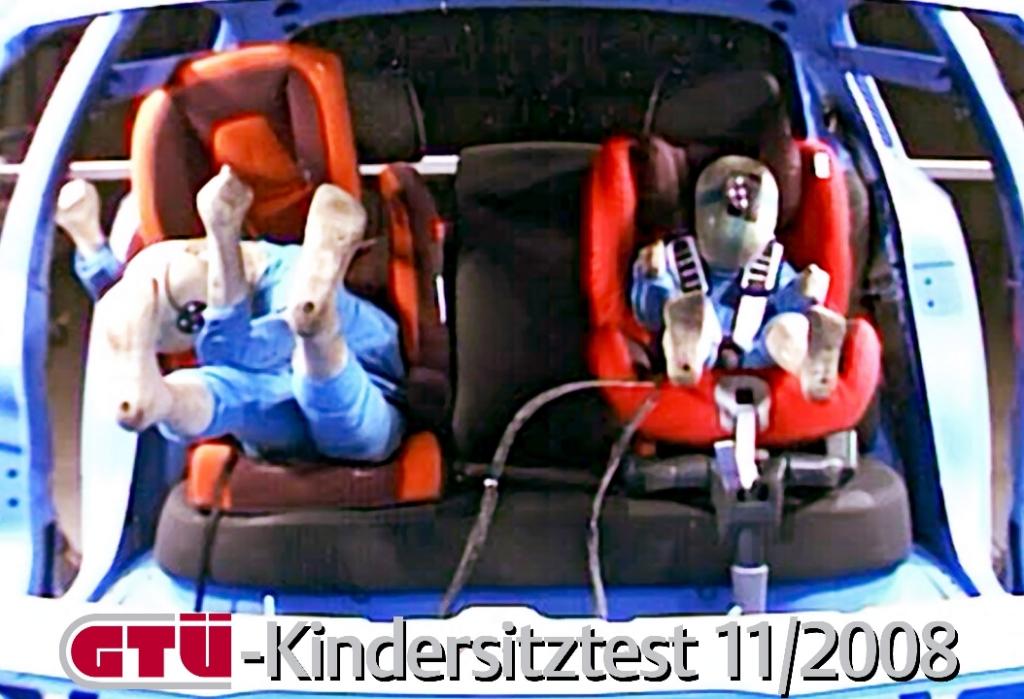 GTÜ testet Kindersitze