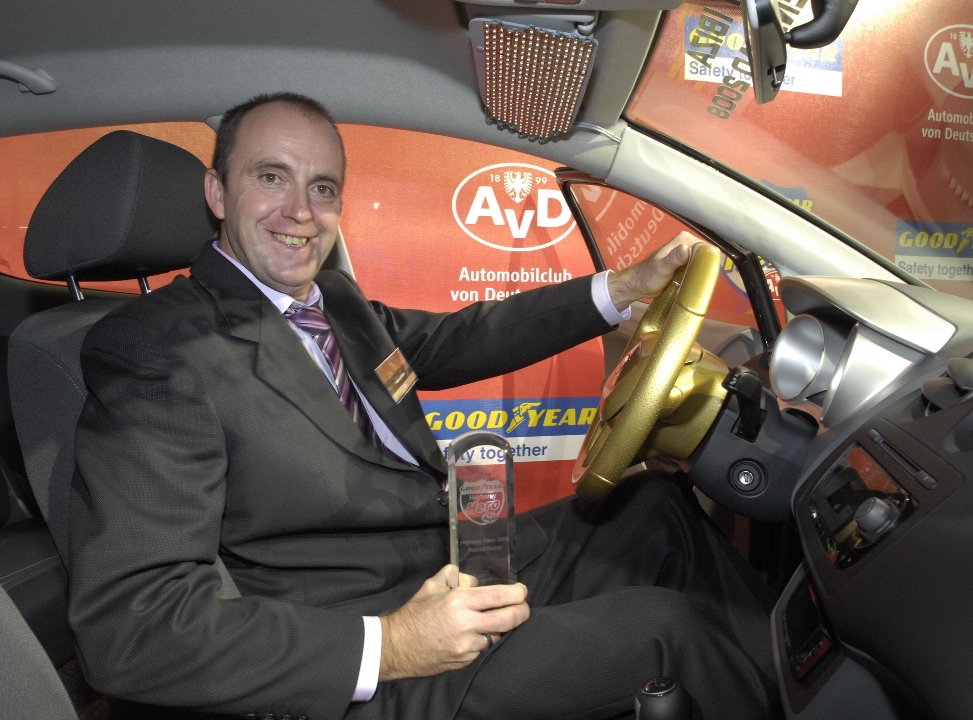 Helmut Huber ist „Highway Hero 2008“