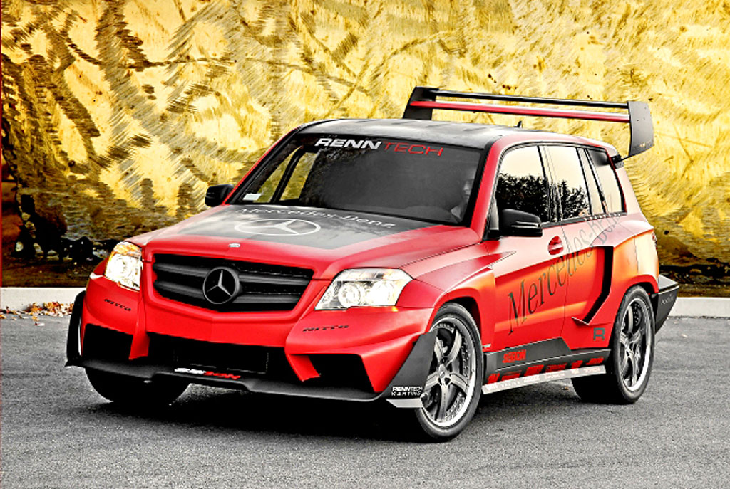 In Las Vegas dürfen sich die Tuner am GLK auslassen