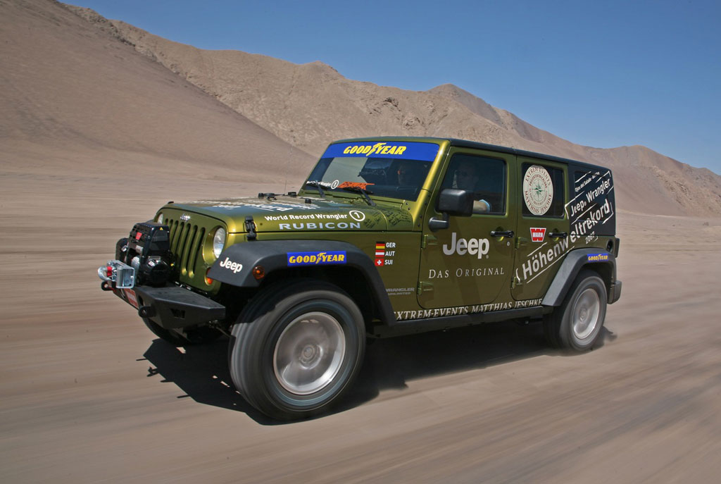 Jeep Wrangler | Höhenweltrekord 2007