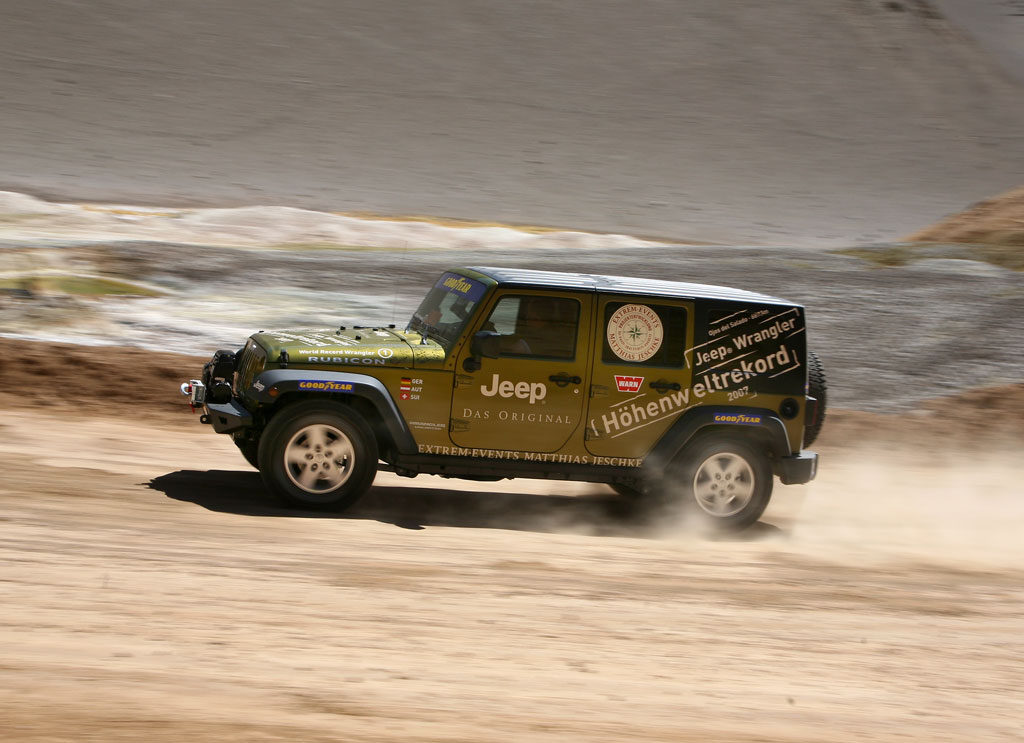 Jeep Wrangler | Höhenweltrekord 2007