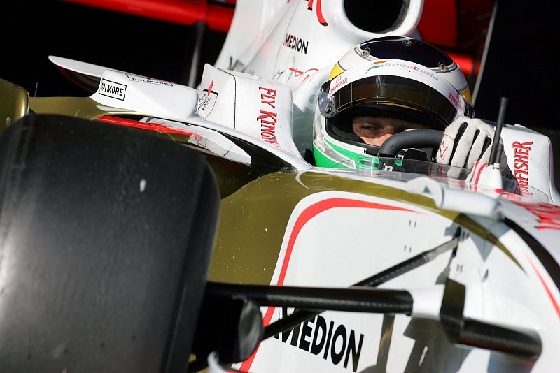 Keine Sorgenfalten bei Fisichella: Habe einen Vertrag
