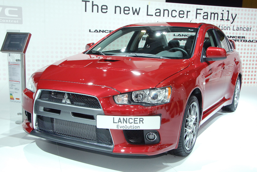 Mitsubishi Lancer Sportback Ralliart hat in Essen Premiere