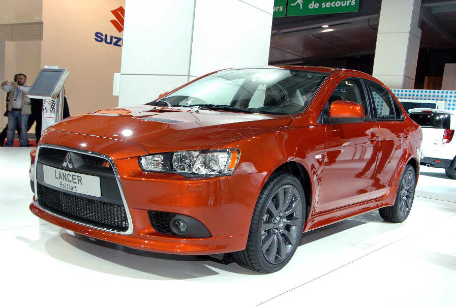 Mitsubishi Lancer Sportback Ralliart hat in Essen Premiere