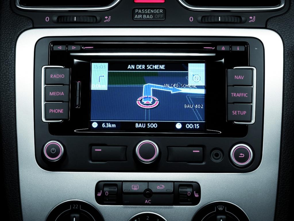 Neues Navigationssystem für den Volkswagen Golf