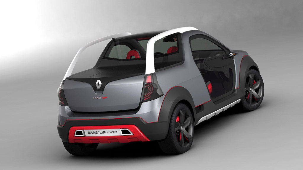 Renault Sand’up Concept: Alles in Einem - Coupé, Cabrio & Pick Up