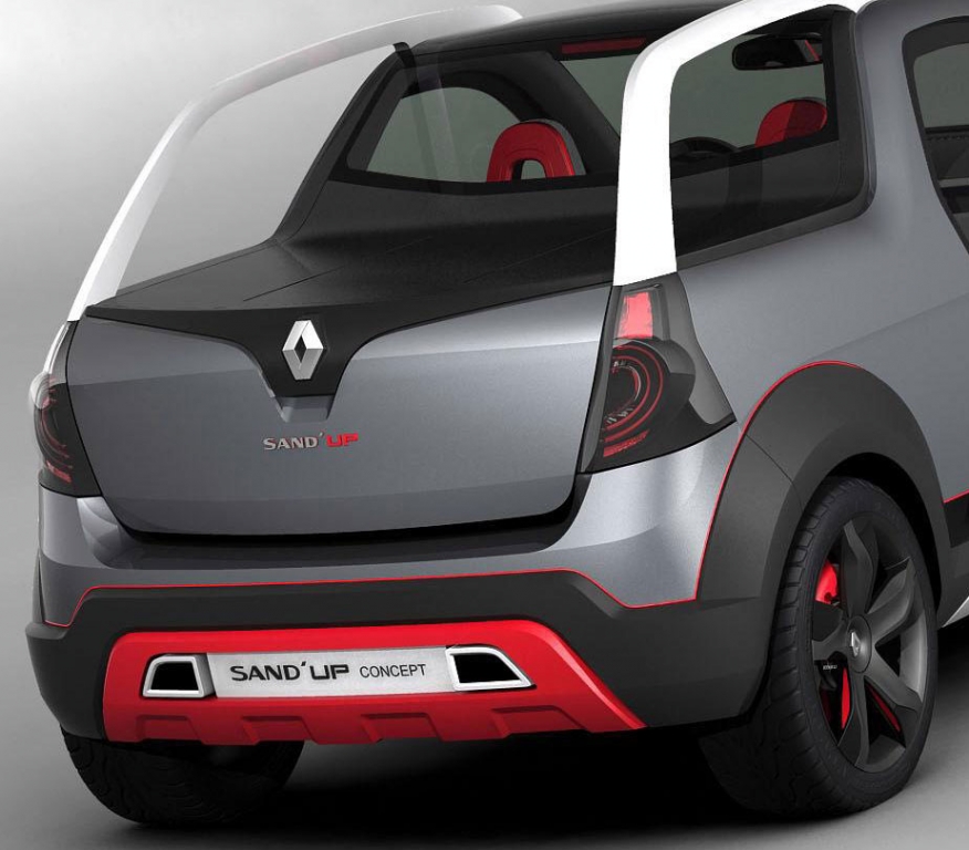 Renault Sand’up Concept: Alles in Einem - Coupé, Cabrio & Pick Up