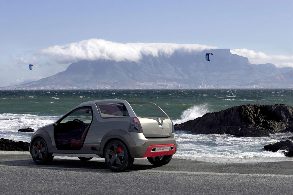 Renault Sand’up Concept: Alles in Einem - Coupé, Cabrio & Pick Up