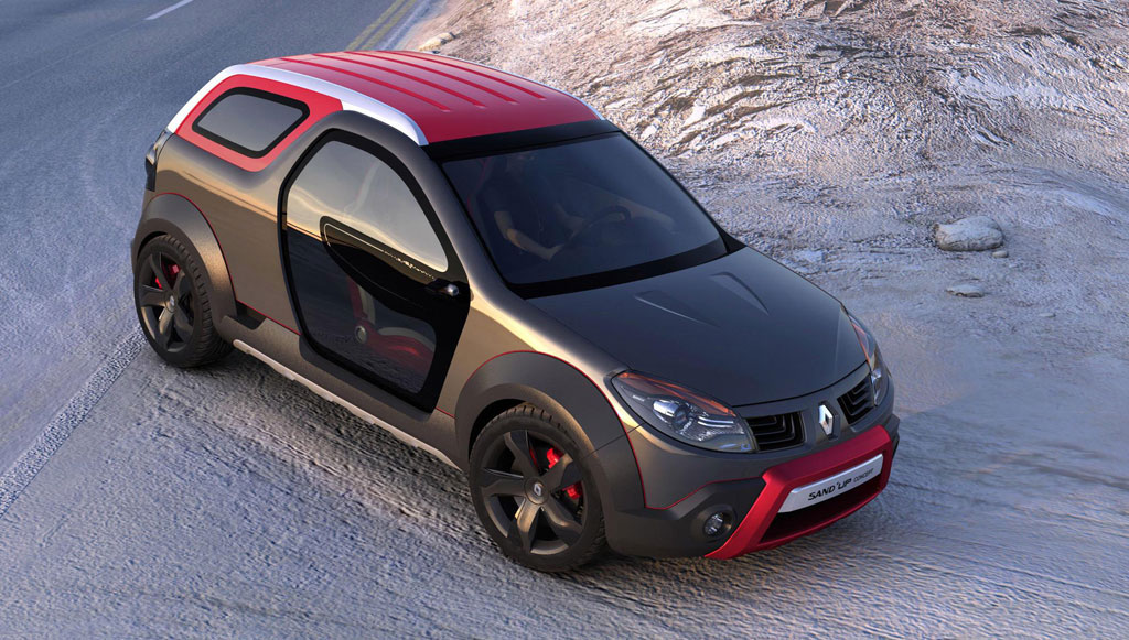 Renault Sand’up Concept: Alles in Einem - Coupé, Cabrio und Pick Up