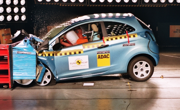 Siebenmal fünf Sterne im Crashtest