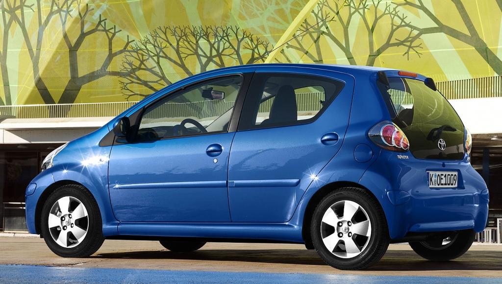 Toyota zeigt überarbeiteten Aygo in Bologna