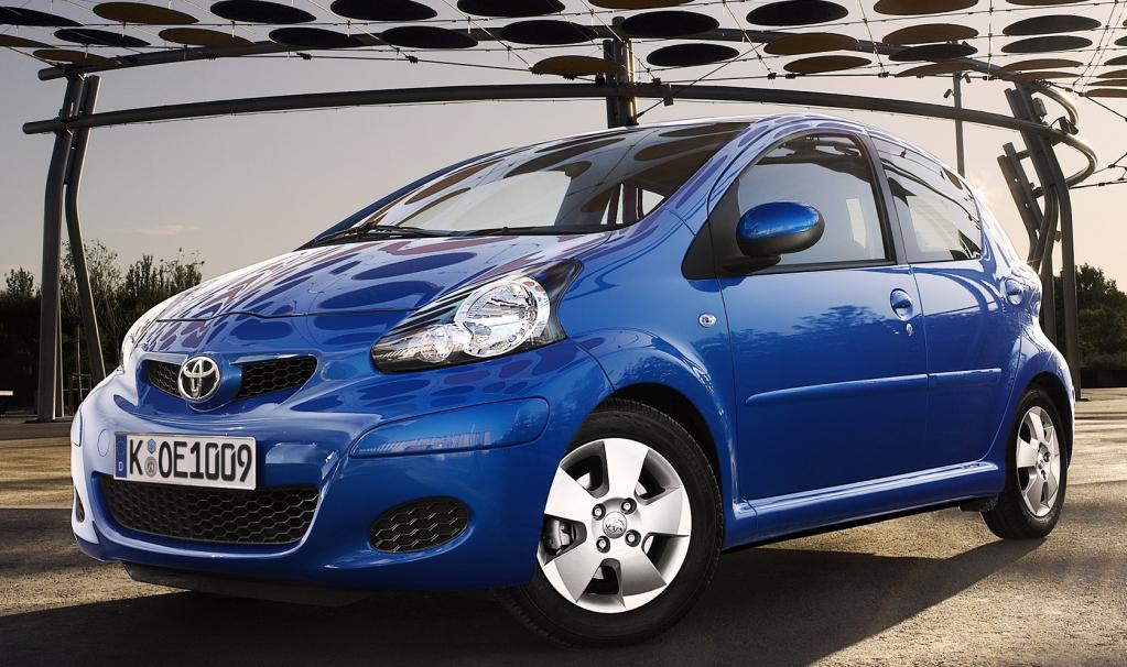 Toyota zeigt überarbeiteten Aygo in Bologna