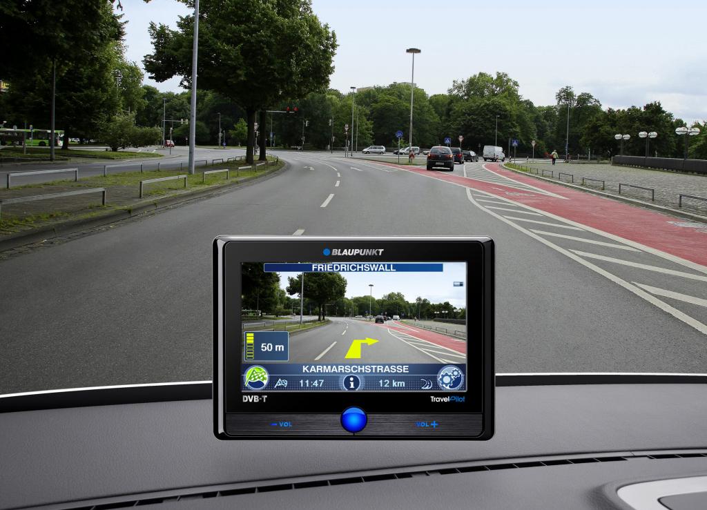 Video-Navigation für das Armaturenbrett 