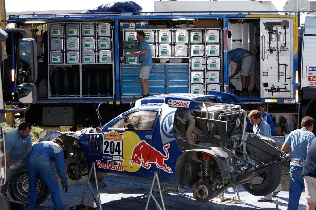 Vorbereitung auf die Dakar läuft bei Volkswagen auf vollen Touren