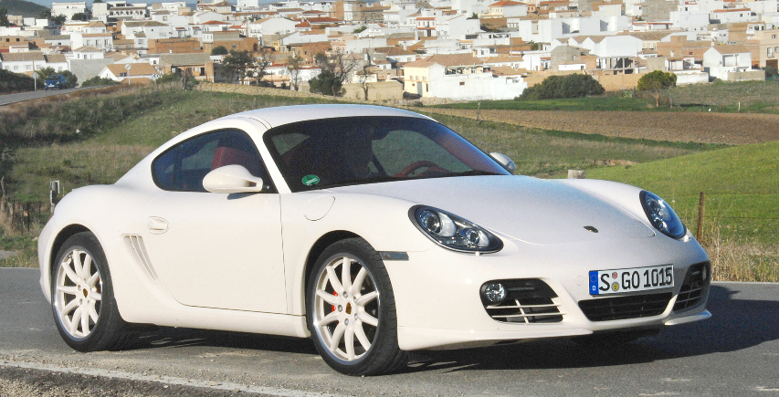Vorstellung Porsche Cayman: Abstand gewahrt