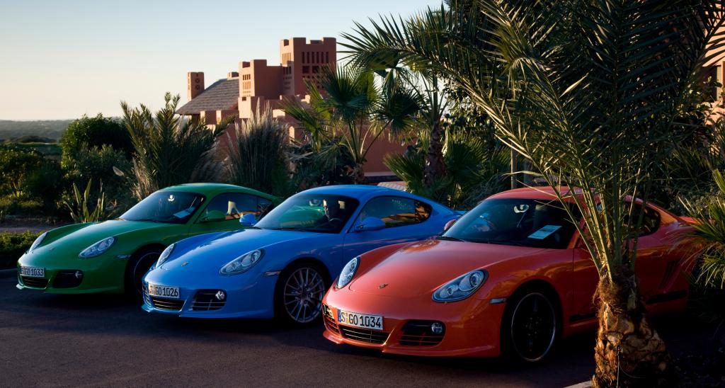 Vorstellung Porsche Cayman: Abstand gewahrt