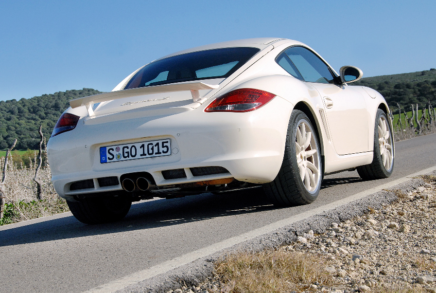 Vorstellung Porsche Cayman: Abstand gewahrt
