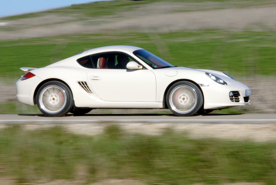 Vorstellung Porsche Cayman: Abstand gewahrt