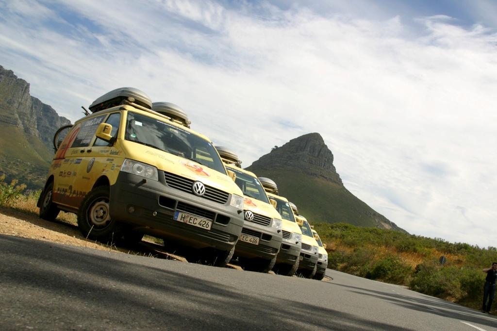 Aids-Erinnerungsaktion ?cape2cape?: Mit VW California auf Gipfeltour 