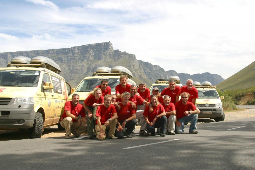Aids-Erinnerungsaktion ?cape2cape?: Mit VW California auf Gipfeltour 