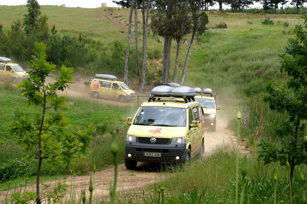 Aids-Erinnerungsaktion ?cape2cape?: Mit VW California auf Gipfeltour 