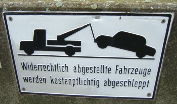 Auch im Advent wird abgeschleppt