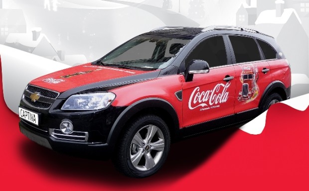 Chevrolet begleitet Weihnachtstour von Coca-Cola