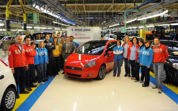 Fiat feiert den einemillionsten Grande Punto : Unter GM Regie konstruiert