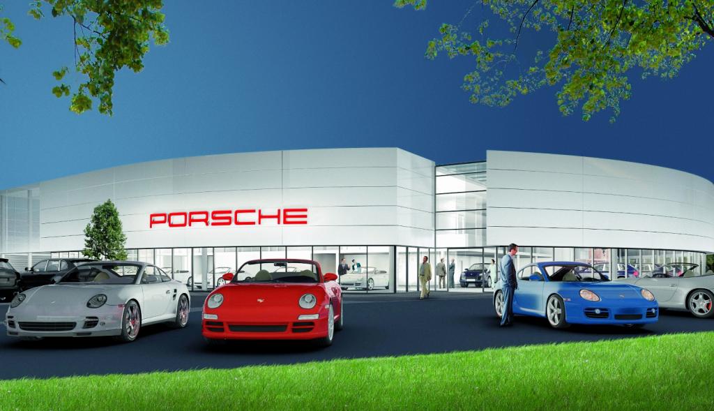 Porsche baut neue Niederlassung Berlin-Potsdam