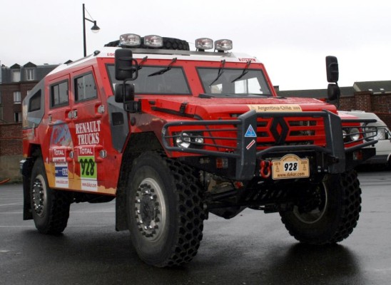 Renault Sherpa begleitet die Dakar 2009