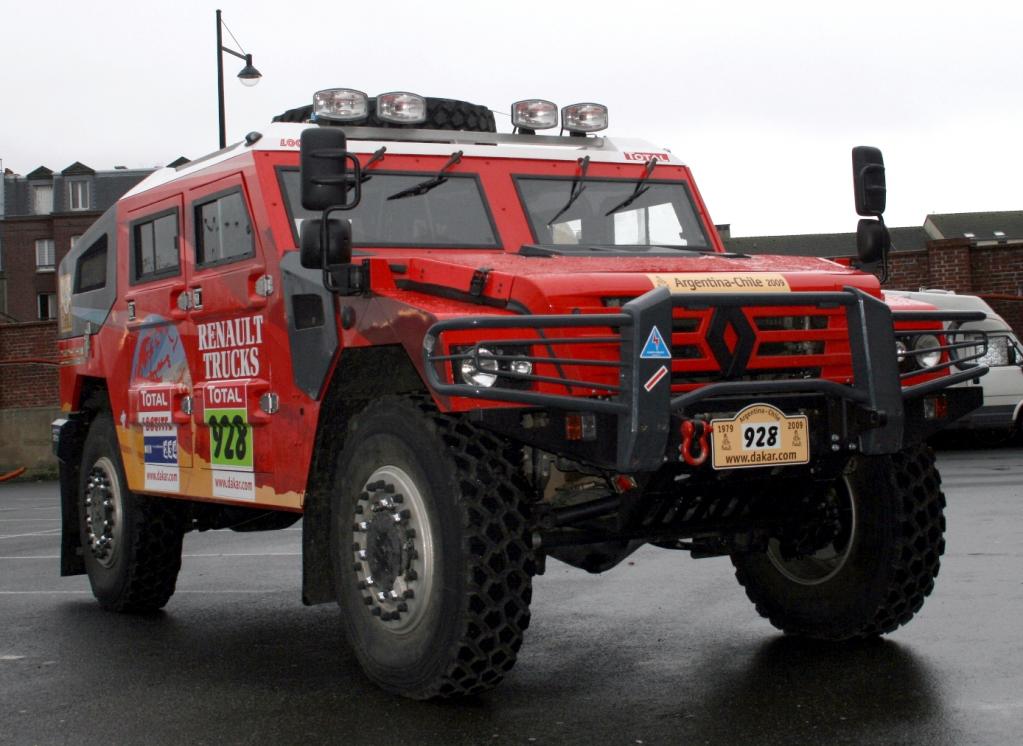 Renault Sherpa begleitet die Dakar 2009
