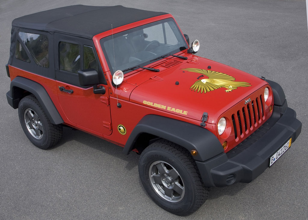 Sondermodell Jeep Wrangler Golden Eagle mit 2600 Euro Preisvorteil