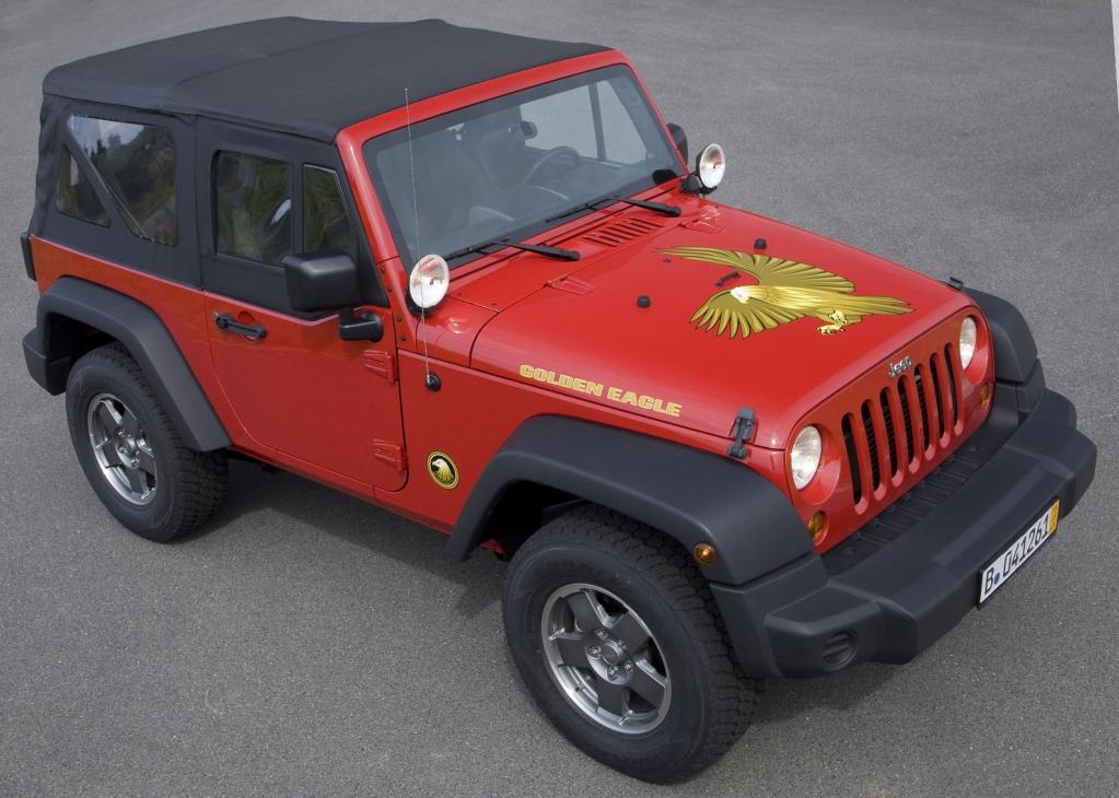 Sondermodell Jeep Wrangler Golden Eagle mit 2600 Euro Preisvorteil