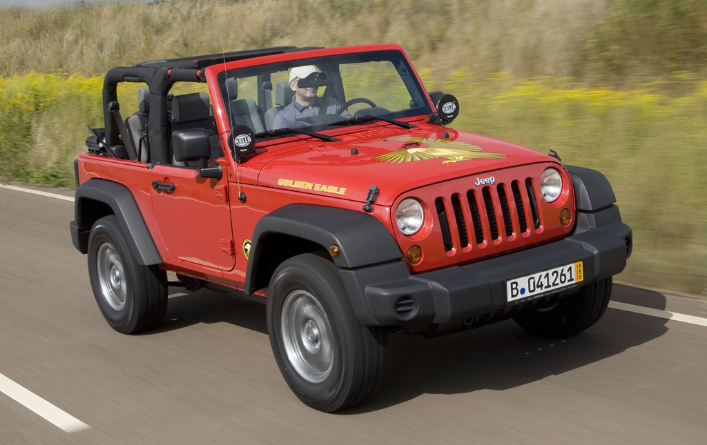 Sondermodell Jeep Wrangler Golden Eagle mit 2600 Euro Preisvorteil
