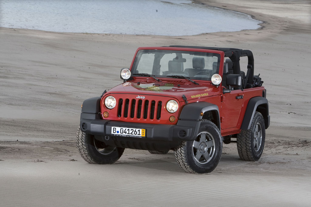 Sondermodell Jeep Wrangler Golden Eagle mit 2600 Euro Preisvorteil