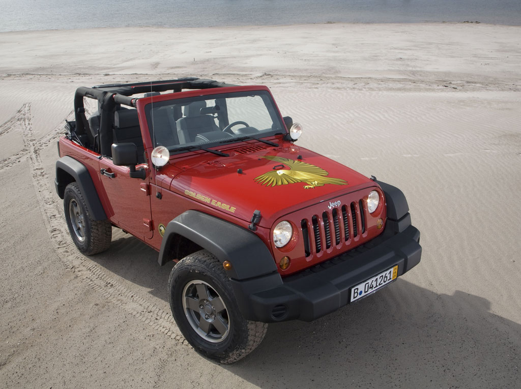 Sondermodell Jeep Wrangler Golden Eagle mit 2600 Euro Preisvorteil