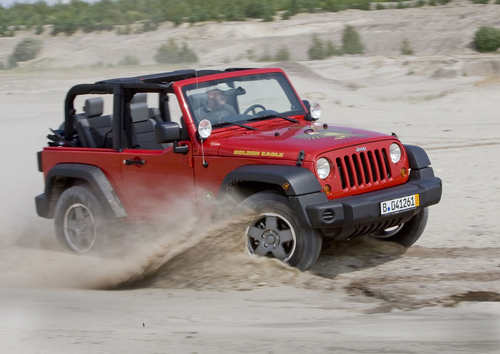 Sondermodell Jeep Wrangler Golden Eagle mit 2600 Euro Preisvorteil