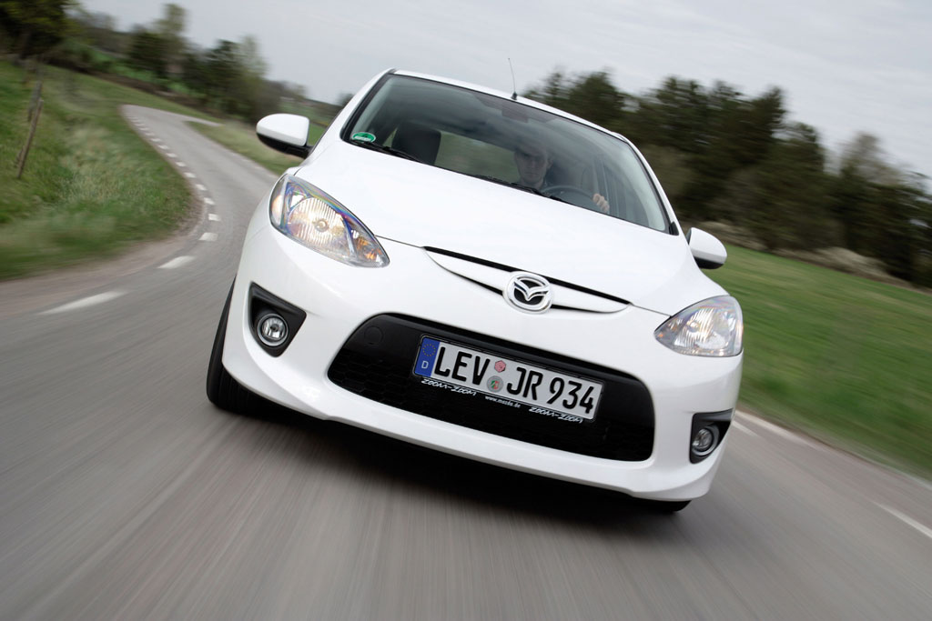 Sondermodell des Mazda2 im Sport-Look 
