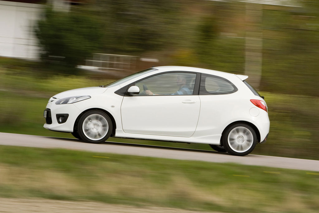 Sondermodell des Mazda2 im Sport-Look 