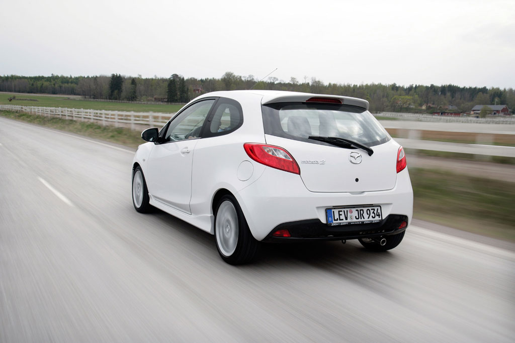 Sondermodell des Mazda2 im Sport-Look 