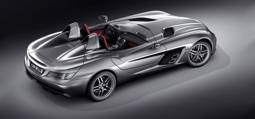 Stürmischer Bolide: Mercedes-Supersportler ohne Dach 