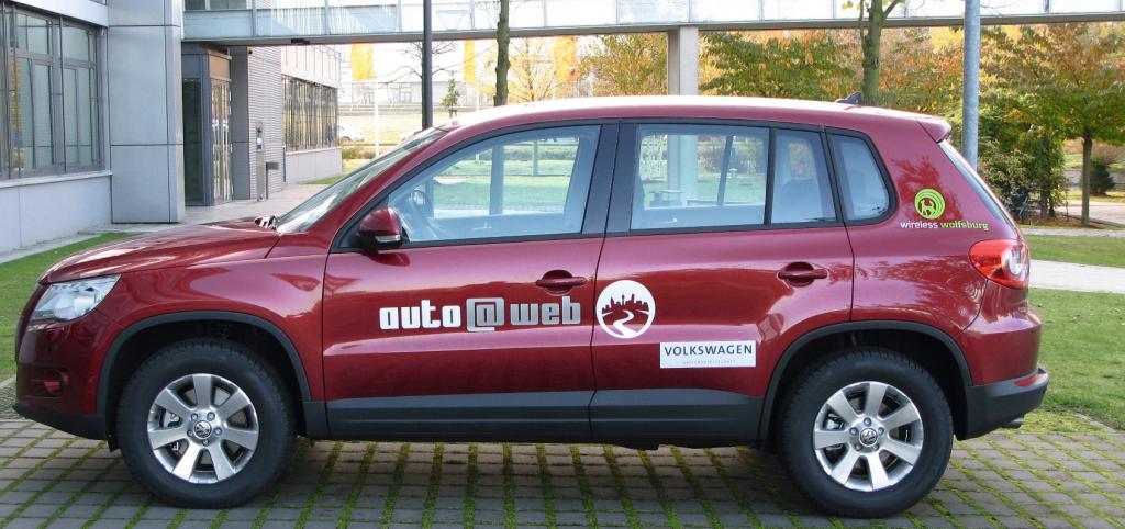 Volkswagen vernetzt Forschungs-Tiguan mit 