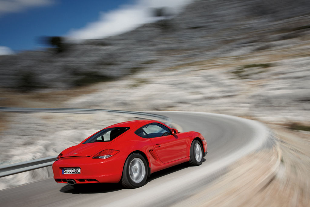 Vorstellung Porsche Cayman: Abstand gewahrt
