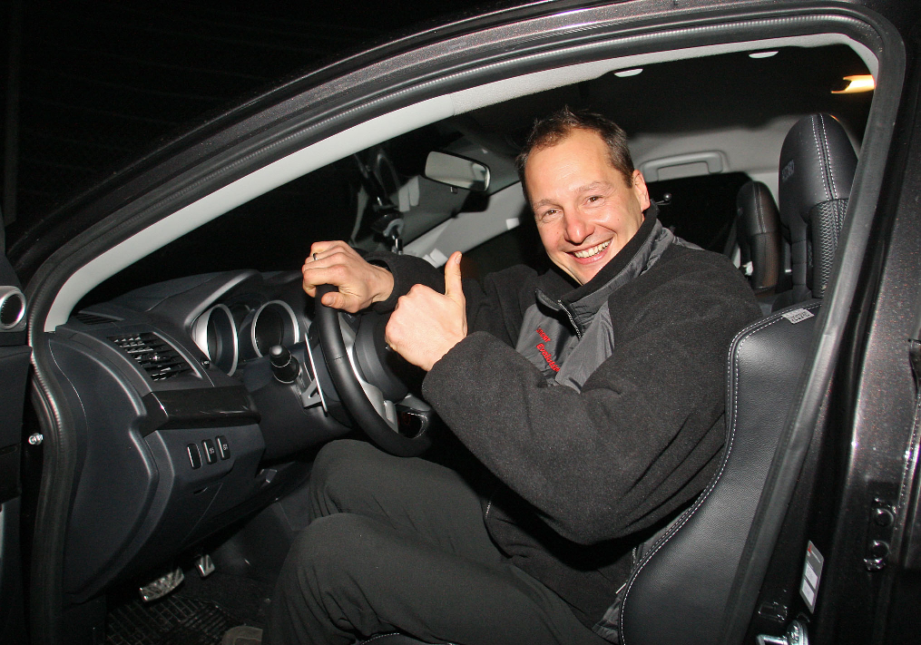 Zwei Weltrekorde im Mitsubishi Lancer Evolution