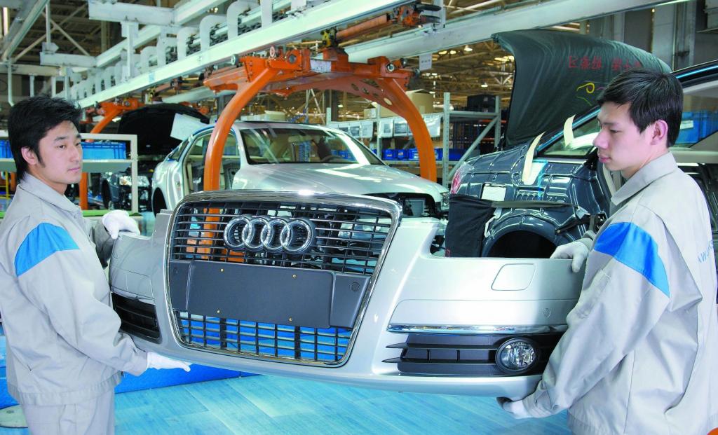 Audi steigerte Absatz in China um 17 Prozent
