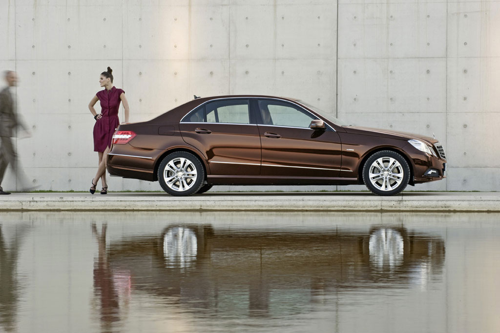 Der Kern vom Stern: Sparmotoren und Sicherheits-High-Tech in der Mercedes E-Klasse 