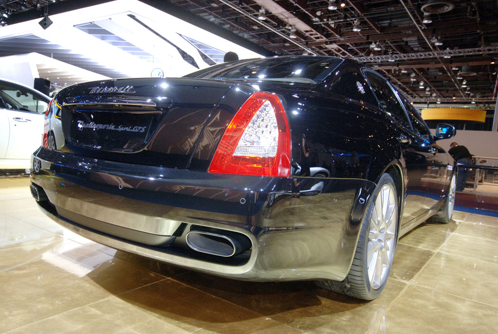 Detroit 2009: Maserati Quattroporte Sport GTS bietet zehn PS mehr