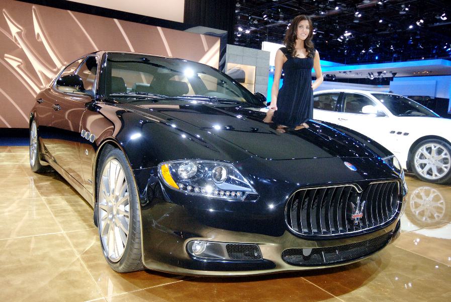 Detroit 2009: Maserati Quattroporte Sport GTS bietet zehn PS mehr
