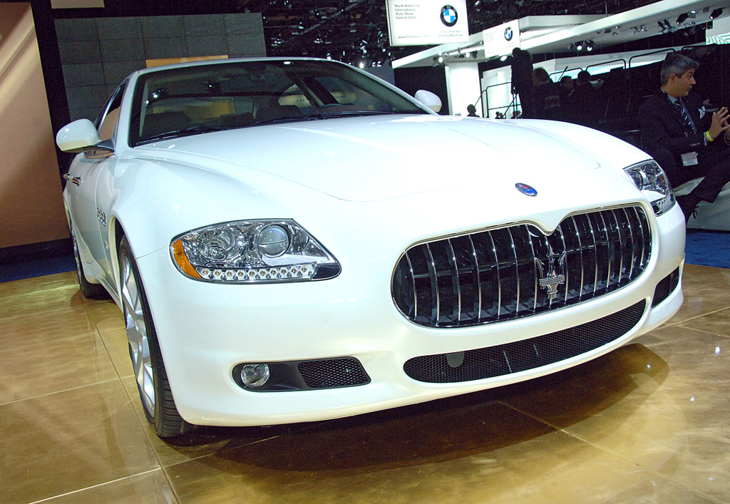 Detroit 2009: Maserati Quattroporte Sport GTS bietet zehn PS mehr