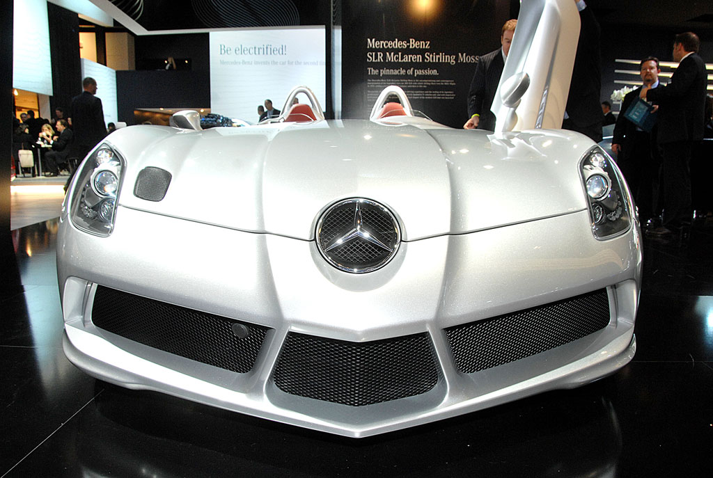 Detroit 2009: Mercedes-Benz McLaren SLR Stirling Moss auf 75 Exemplare limitiert